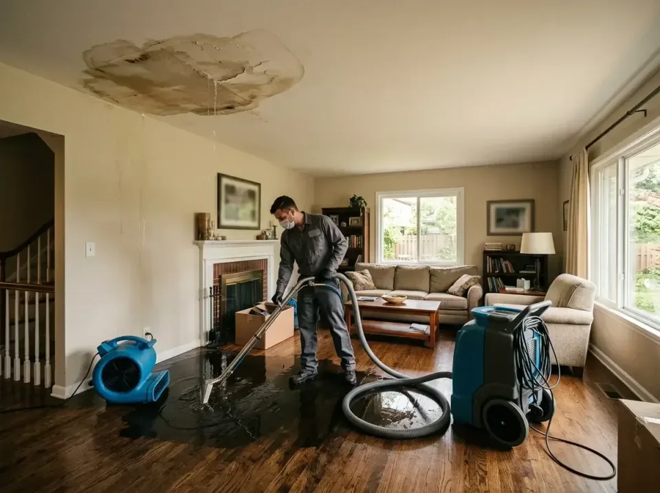 attic-pipe-burst-ceiling-drip-008 — frequently asked questions, Water Damage Restoration & Carpet Care in Newnan, GA